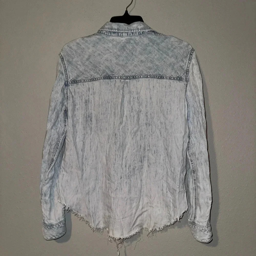 Rails Ingrid Raw Hem Shirt Small - Picture 5 of 5
